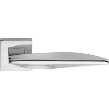 Linea Cali Aqua fényes króm négyzetrozettás kilincsgarnitúra 1440 RB 019 CR zár és alkatrészei