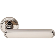 Linea Cali Chic fényes nikkel körrozettás kilincsgarnitúra 1670 RB 004 NL zár és alkatrészei