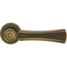 Linea Cali Daisy matt bronz körrozettás kilincsgarnitúra 1070 RB 112 BM zár és alkatrészei