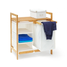 LINEA szennyestartó bambusz polccal 10019206 bútor