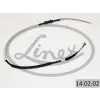 LINEX huzal, rögzítőfék 14.02.02