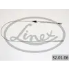 LINEX huzal, rögzítőfék 32.01.06