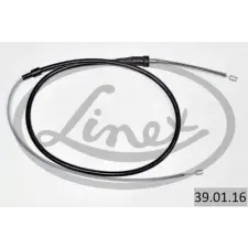 LINEX huzal, rögzítőfék 39.01.16 autóalkatrész
