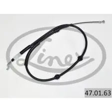 LINEX huzal, rögzítőfék 47.01.63 autóalkatrész