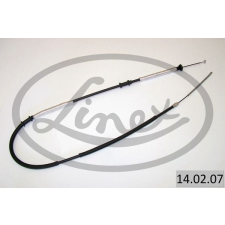 LINEX huzal, rögzítőfék LINEX 14.02.07 autóalkatrész