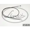 LINEX motorházfedél kábel 47.40.05