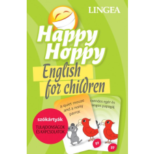 Lingea Kft. Happy Hoppy Szókártyák - Tulajdonságok és kapcsolatok - English for children gyermek- és ifjúsági könyv