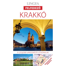 Lingea Kft. Krakkó útikönyv Lingea Felfedező 2019 térkép