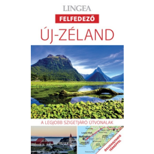 Lingea Új-Zéland - Lingea felfedező /A legjobb városnéző útvonalak összehajtható térképpel utazás