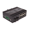 LinkEasy ISW-208-PWR Ipari Gigabit PoE Switch (ISW-208-PWR)