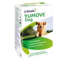  Lintbells YuMOVE Dog – Porcerősítő kutyáknak – 60 db vitamin, táplálékkiegészítő kutyáknak