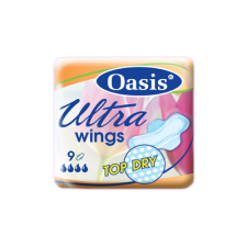 LINTEO Egészségügyi betét ultra plus top dry Linteo Oasis 9db 8 594 005 931 176 intim higiénia