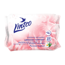LINTEO Nedves törlőkendő sminklemosó Linteo Satin 25db 8 594 008 870 380 sminklemosó