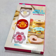  Linzer kiszúró készlet sütés és főzés