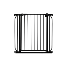 LIONELO ajtórács fém Truus 75-105 cm fekete-onyx bababiztonság