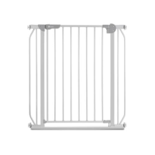 LIONELO ajtórács fém Truus 75-105 cm,szürke bababiztonság