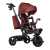 LIONELO Kori forgatható tricikli - Burgundy red