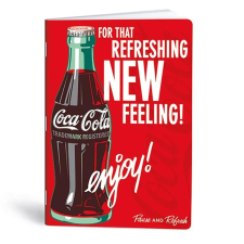 Lipamill Füzet sima LIPAMILL A/4 40 lapos Coca Cola füzet