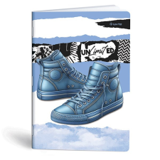 Lipamill Füzet vonalas LIPAMILL A/4 40 lapos Sneaker füzet