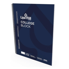 Lipamill Spirálfüzet vonalas LIPAMILL A/4 70 lapos College block füzet