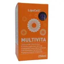 Lipocell Multivita liposzómás multivitamin 250ml vitamin és táplálékkiegészítő