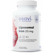 Liposzomális vas 20 mg - 120 Vegán kapszula, Osavi vitamin és táplálékkiegészítő