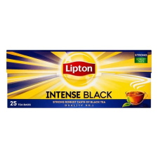 LIPTON Fekete tea lipton intense black 25x1,5g 11053401 tea