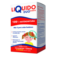 LiQuido DUO Forte tetűírtó sampon + szérum 200 ml+125 ml sampon