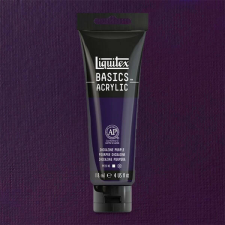 Liquitex Basics akrilfesték, 118 ml - 186, dioxazine purple akrilfesték