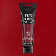 Liquitex Basics akrilfesték, 118 ml - 311, cadmium red deep hue akrilfesték