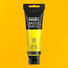 Liquitex Basics akrilfesték, 118 ml - 410, primary yellow akrilfesték
