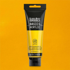 Liquitex Basics akrilfesték, 118 ml - 830, cadmium yellow medium hue akrilfesték