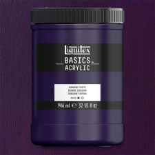 Liquitex Basics akrilfesték, 946 ml - 186, dioxazine purple akrilfesték