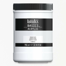 Liquitex Basics akrilfesték, 946 ml - 432, titanium white akrilfesték