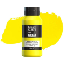 Liquitex Basics Fluid akrilfesték, 118 ml - 159, cadmium yellow light hue akrilfesték