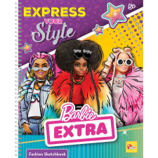 Lisciani: Barbie Express Your Style - Divattervező Vázlatfüzet kreatív és készségfejlesztő