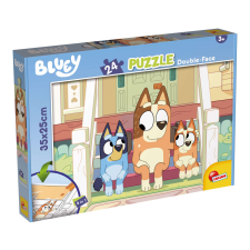 Lisciani Bluey Kutyusok a ház előtt 2 az 1-ben puzzle puzzle, kirakós