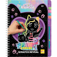 Lisciani Scratch Book – Gabby babaháza kreatív és készségfejlesztő