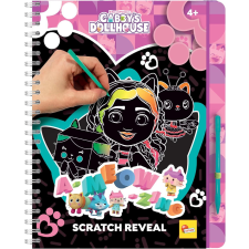 Lisciani Scratch Book – Gabby babaháza és cicái kreatív és készségfejlesztő