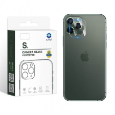 Lito Apple iPhone 12 Lito S+ 3D Kamera Védő Üvegfólia - Átlátszó mobiltelefon kellék