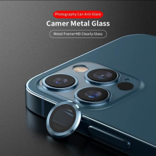 Lito Apple iPhone 12 Pro Max Lito S+ 3D Fém Kamera Védő Üvegfólia - Kék mobiltelefon kellék