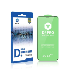 Lito Apple iPhone 14 Pro Lito D+ PRO 2.5D Full Üvegfólia - Fekete mobiltelefon kellék