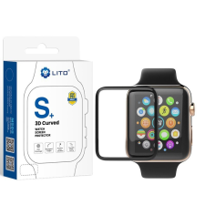 Lito Apple iWatch 7/8 45mm Lito S+ 3D PMMA Fólia - Átlátszó okosóra kellék