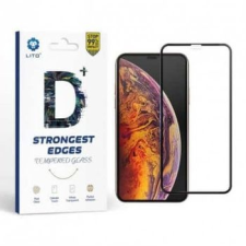 Lito Samsung A40 2019 Lito D+ 2.5D Full üvegfólia - Fekete mobiltelefon kellék