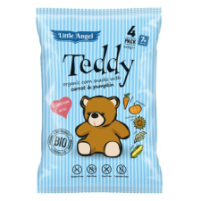 Little Angel Teddy bio kukorica snack 4x15g biokészítmény