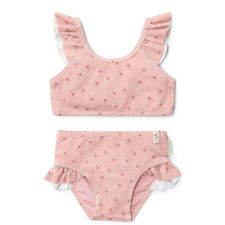  Little Dutch bikini Sunny Flowers Blush - 98/104 gyerek fürdőruha