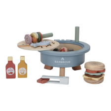  Little Dutch fa játék barbecue szett konyhakészlet