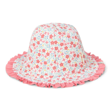 Little Dutch kifordítható strandsapka Sunny Flowers Multi-colour - 3-as méret gyerek sapka