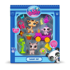 Littlest Pet Shop 3 db-os figura készlet - Szafari játékfigura