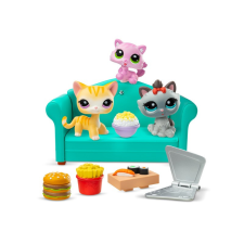Littlest pet shop LPS S3 Diner Dash 3-as készlet játékfigura